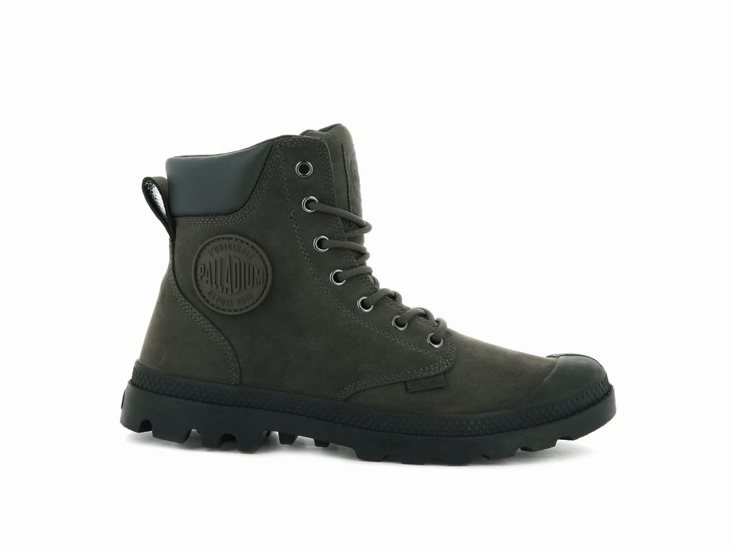 Botas Palladium Pampa Cuff Wp Lux Waterproof Hombre - Marrones ||CSYW-23075||